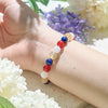 Evolvegem "Vivid Canopy" Natural Gemstone Beaded Bracelet
