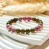 Evolvegem "Meadow Blossom" Natural Rhodonite Unakite Bracelet