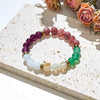 Evolvegem "Serenity Palette" Citrine Clear Crystal Natural Gems Bracelet