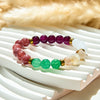 Evolvegem "Serenity Palette" Citrine Clear Crystal Natural Gems Bracelet