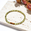 Evolvegem "Viridian Clasp" Prehnite Picture Jasper Bracelet