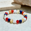 Evolvegem "Vivid Canopy" Natural Gemstone Beaded Bracelet