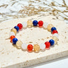 Evolvegem "Vivid Canopy" Natural Gemstone Beaded Bracelet