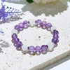 Evolvegem "Lavender Hush" Amethyst White Jade Bracelet