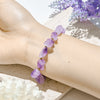 Evolvegem "Lilac Lithica" Natural Raw Amethyst Bracelet