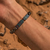 Evolvegem "Aetheris Nebula" Hematite Blue Arrow Bracelet
