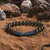 Evolvegem "Aetheris Nebula" Hematite Blue Arrow Bracelet