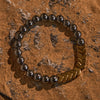 Evolvegem "Hematite Aureon" Hematite Golden-Tone Arrow Bracelet