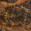 Evolvegem "Verdant Legacy" African Turquoise Moss Agate Bracelet