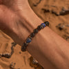 Evolvegem "OnyxNebula" Black Onyx Lapis Lazuli Bracelet
