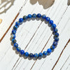 Evolvegem "Night Luster" Natural Lapis Lazuli Bracelet