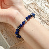 Evolvegem "Indigo Talisman" Lapis Lazuli Evil Eye Bracelet
