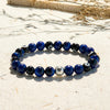 Evolvegem "Indigo Talisman" Lapis Lazuli Evil Eye Bracelet