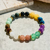 Evolvegem "Vivid Spectrum" Natural Gemstone Bracelet