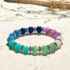 Evolvegem "Vivid Spark" Natural Amethyst Gemstones Bracelet