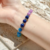 Evolvegem "Vivid Spark" Natural Amethyst Gemstones Bracelet