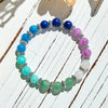 Evolvegem "Vivid Spark" Natural Amethyst Gemstones Bracelet