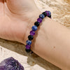 Evolvegem "Dusk Veil" Amethyst Obsidian Sodalite Bracelet