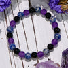 Evolvegem "Dusk Veil" Amethyst Obsidian Sodalite Bracelet
