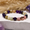 Evolvegem "Chroma Glade" Amethyst Gems Sleep Well Bracelet
