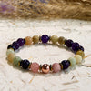 Evolvegem "Chroma Glade" Amethyst Gems Sleep Well Bracelet