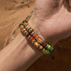 Evolvegem "Terra Chroma" Tiger Eye Stone Chakra Bracelet