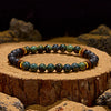 Evolvegem "Eco-Pulse" Lava Stone African Turquoise Bracelet