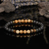 Evolvegem "Volcanic Whisper" Lava Stone Picture Jasper Bracelet