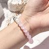 Evolvegem "Soulful Shield" Moonstone Obsidian Rose Quartz Beaded Bracelet