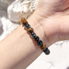 Evolvegem Obsidian Tiger Eye Power Link Bracelet