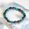 Evolvegem Turquoise Tiger Hematite Power Beads Bracelet