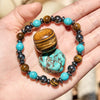 Evolvegem Turquoise Tiger Hematite Power Beads Bracelet