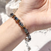 Evolvegem Tiger Eye Hematite Power Link Bracelet
