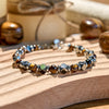 Evolvegem Tiger Eye Hematite Power Link Bracelet