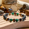 Evolvegem "Elemental Force" Crystal Beaded Bracelet