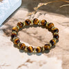 Evolvegem "Enigmatic Tiger Pulse" Golden Tiger Eye Bracelet