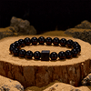 Evolvegem "Ironwood Requiem" Cube Lava Stone Gemstone Bracelet