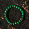 Evolvegem "Ironwood Requiem" Cube Lava Stone Gemstone Bracelet