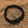 Evolvegem "Ironwood Requiem" Cube Lava Stone Gemstone Bracelet