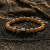 Evolvegem "Shadow Enigma" Cube Lava Stone Bracelet