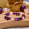 Evolvegem "Mystic Radiance" Amethyst Rose Quartz Hematite Bracelet