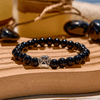 Evolvegem "Paw of Power" Natural Stone Dog Paw Charm Bracelet