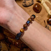 Evolvegem "Eclipse Ember" Hematite Tiger Eye Obsidian Bracelet
