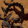 Evolvegem "Eclipse Ember" Hematite Tiger Eye Obsidian Bracelet