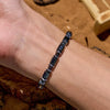 Evolvegem "Midnight Sentinel" Hematite Lava Stone Bracelet