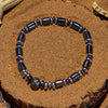 Evolvegem "Midnight Sentinel" Hematite Lava Stone Bracelet