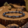 Evolvegem "Midnight Sentinel" Hematite Lava Stone Bracelet