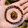 Evolvegem "Wild Ember" Natural Tiger Eye Stone Bracelet
