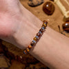 Evolvegem "Wild Ember" Natural Tiger Eye Stone Bracelet