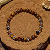 Evolvegem "Wild Ember" Natural Tiger Eye Stone Bracelet